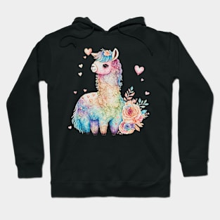 Llama Love Hoodie